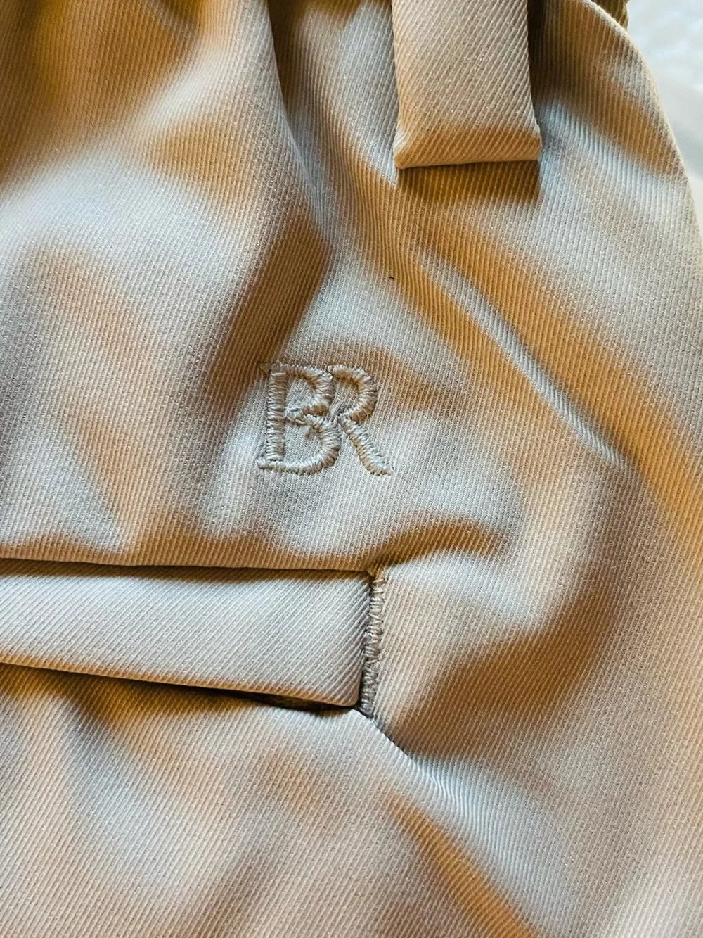NWT Banana Republic Men’s Khaki Pants 36x34 Slacks Commuter Flex Zipper Pockets